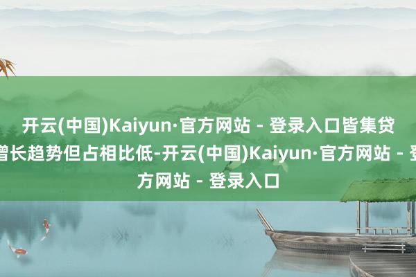 开云(中国)Kaiyun·官方网站 - 登录入口皆集贷范畴呈增长趋势但占相比低-开云(中国)Kaiyun·官方网站 - 登录入口